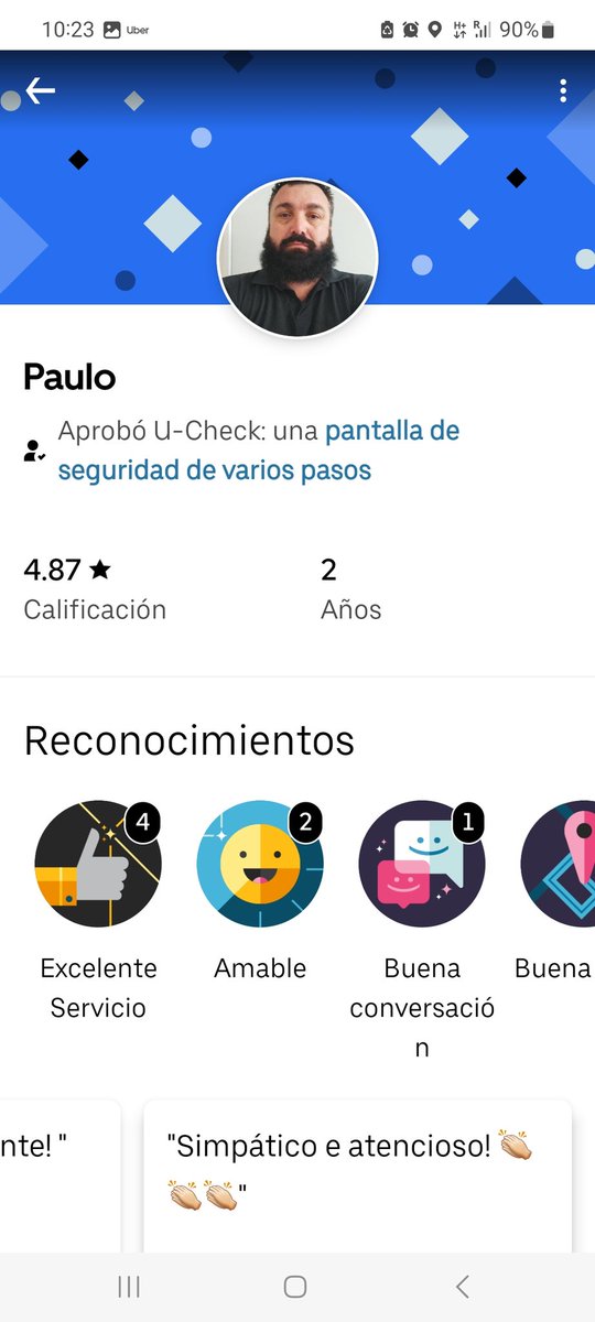 VaneDele's tweet photo. @Uber_ARG en Brasil este conductor Le pagas en efectivo luego pone que no le pagaste el viaje para volver a cobrarlo . Estafa a los turistas. SOLUCIONEN ESTE PROBLEMA !!! No voy a pagar dos veces .!!! https://t.co/JJZBNhWmeO
