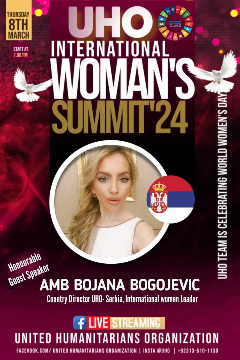 I will be a guest speaker at the International Conference on the theme Innvest in Women: Accelerate Progress . #March8 #SDG5 #SDGs #WomensDay2024 #genderequity #GenderPayGap @AdamRogers2030 @ProfStrachan @AmbassadorAminK @Sdg13Un @unwomeneca @Womens_eNews #Serbia