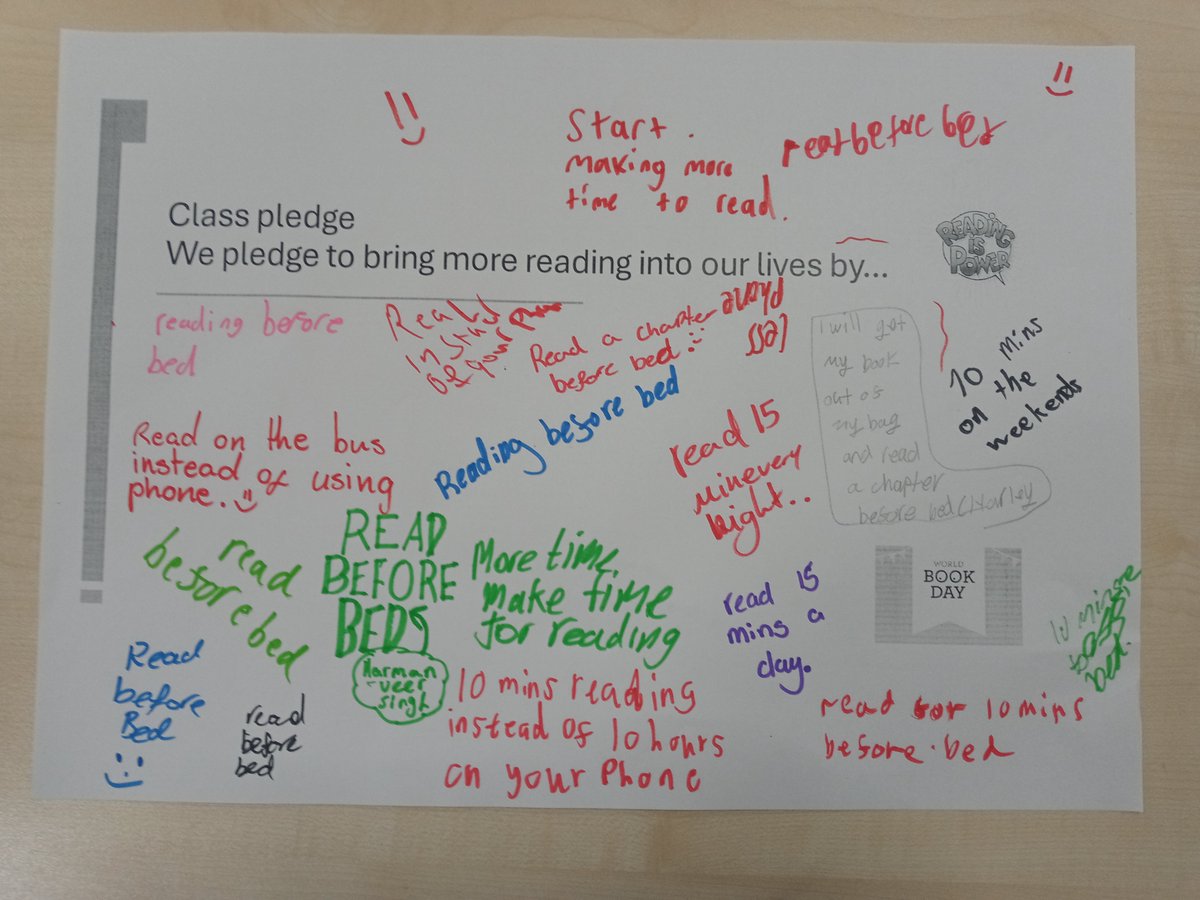 ParkMains Library (@parkmainshslib) on Twitter photo Staff and pupils have been making #WorldBookDay pledges to bring more reading into their lives - how would you make the time? πππ <a href="/theparkmains/">Park Mains High</a> Staff and pupils have been making #WorldBookDay pledges to bring more reading into their lives - how would you make the time? πππ <a href="/theparkmains/">Park Mains High</a>
