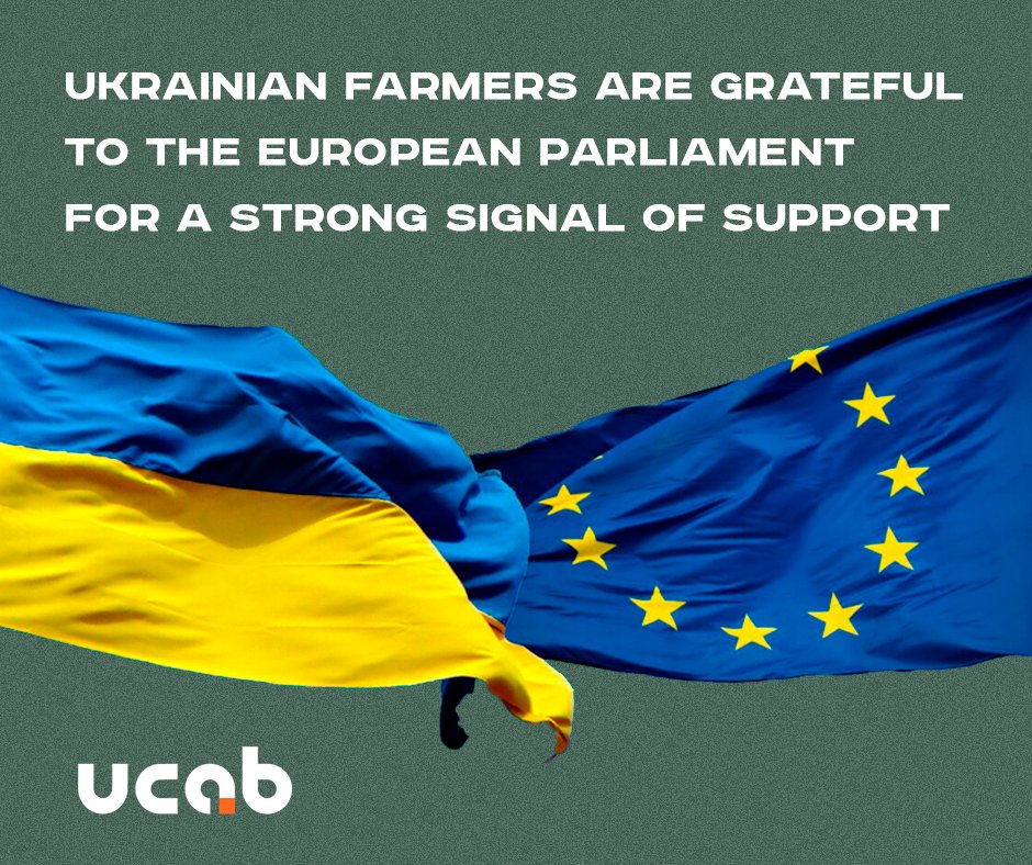 🇪🇺🇺🇦 UCAB welcomes the vote in the European Parliament international trade (INTA) committee taken today in Brussels to support the proposal of the European Commission to extend for another year the existing EU additional trade preferences for Ukraine. 📌 bit.ly/3TrTqnK