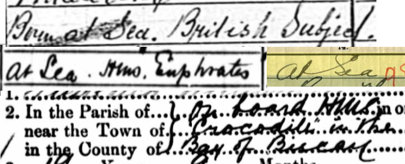 Finishing a blog about a female relative from a collatoral branch of my tree, who married a soldier & travelled with him to #BritishIndia 🌳
She gave birth to a son en route 👶💕
Here is how this was recorded on some records during his life! ⛵️
#genealogy #familyhistory #ancestry
