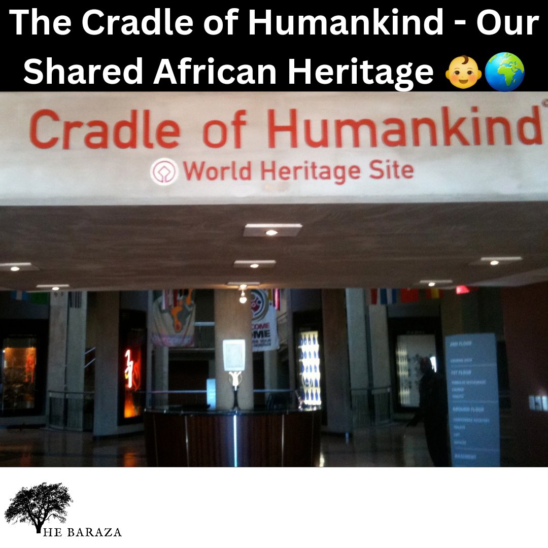 'Did you know Africa is the birthplace of humankind? 🤓 The Cradle of Humankind in South Africa, a UNESCO World Heritage site, holds ancient hominid fossils telling our shared human story. 🌍🦴 Let's celebrate our African roots! 🌟 #cradleofhumankind #africanhistory #Africa