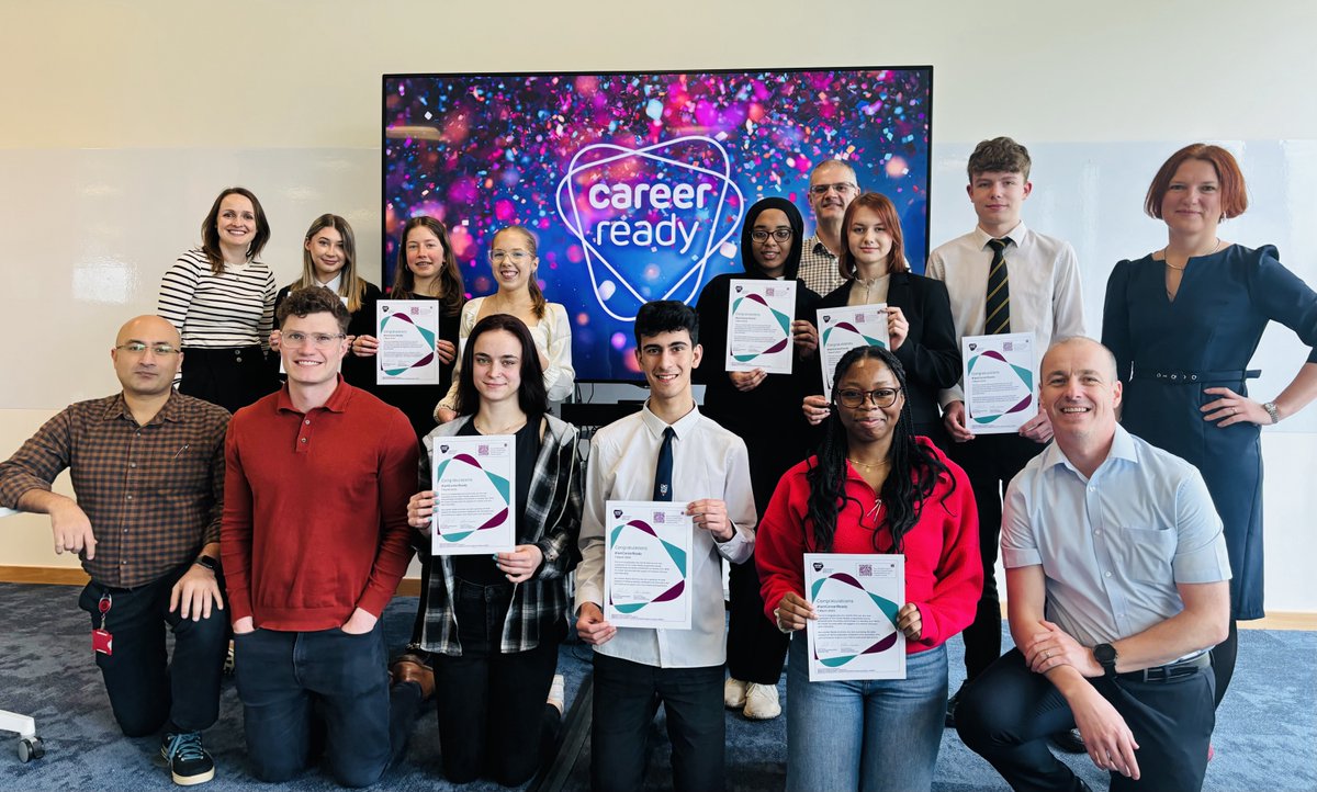 Happy graduation! 🎓 Last summer our North Sea team welcomed nine students for four weeks of mentoring as part of our long-standing partnership with @CareerReadyUK. Today we celebrated their success in a ceremony in our Aberdeen office. #ScotGrad24