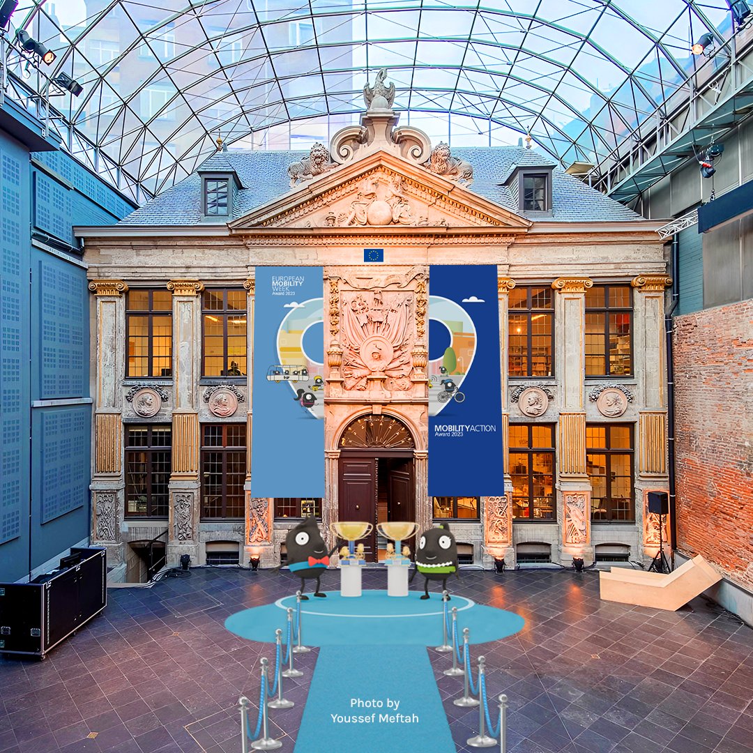 Just 1⃣ week until we announce the #EuropeanMobilityWeek and #MobilityAction award winners with DG <a href="/MagdaKopczynska/">Magda Kopczyńska</a> !

Our finalists:

EMW 🏆: 
@Município da Amadora 🇵🇹
Budapest 🇭🇺
<a href="/stadt_innsbruck/">Stadt Innsbruck</a> 🇦🇹

MA 🏆:
<a href="/GSK/">GSK</a> 🇧🇪 
@NVBWOpenData 🇩🇪
<a href="/Nudgd/">shea clark</a> 🇸🇪

Join us: bit.ly/3T66KNg