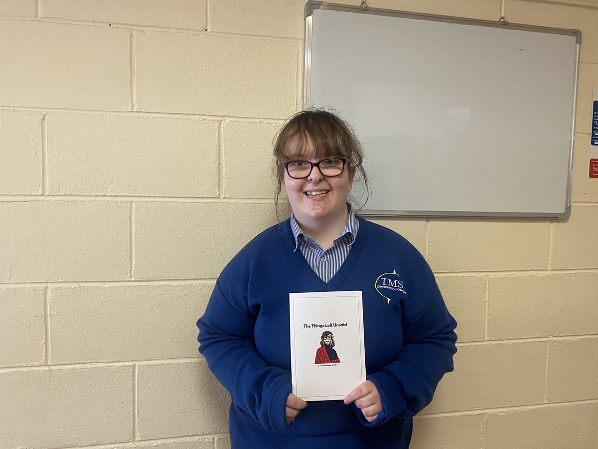 Students at Terence McSweeney Community College in Knocknaheeny on World Book Day