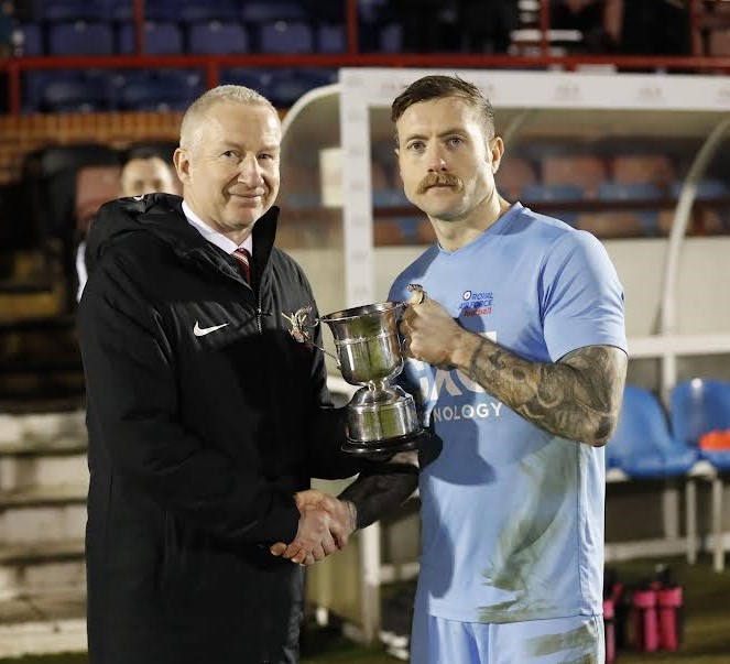 Fantastic Inter- Service match between @Armyfa1888 & @RAFFootball held @OfficialShots with the men in light blue winning 3-2. Thank you to all the Army sponsors. @ArmySportASCB @NatWestGroup @Babcockplc @ArmySportsLTRY @Towergate @SupacatLtd @Leonardo_UK @F5Security @BritishArmy