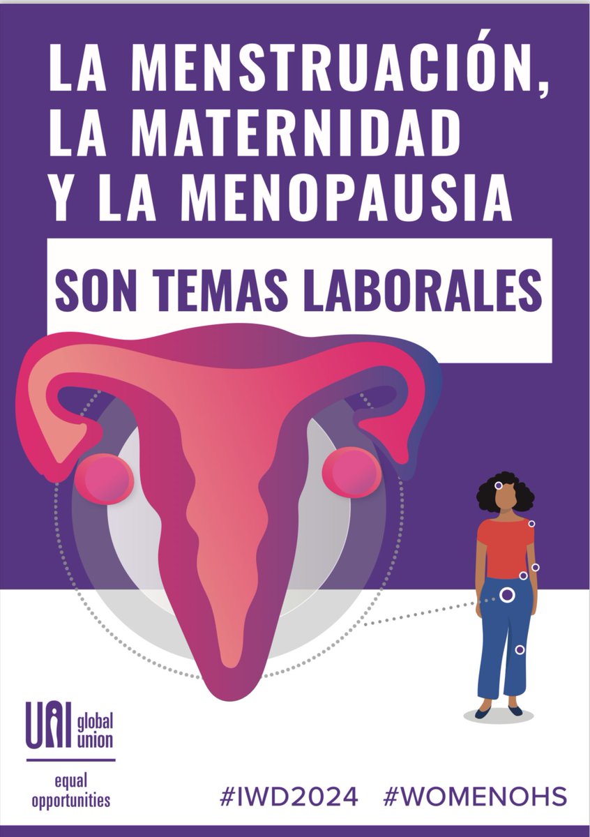 LA MENSTRUACIÓN, LA MATERNIDAD Y LA MENOPAUSIA SON TEMAS LABORALES @uniamericas 
#IWD2024
#WOMENOHS