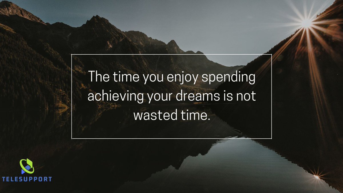 Achieving your dreams is never wasted time. Every step, every effort, every moment spent in pursuit of your dreams is a step closer to making them a reality. Embrace the journey and celebrate every milestone along the way. #DreamAchiever #NoTimeWasted