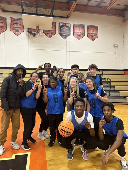 WeAreHTSD's tweet photo. 📣 This Week in Hamilton!

@HTSD_West hosted the Unified 🏀 Basketball Tournament 

Great night for our Hornet Community! 🐝

#HTSD #HTSDpride
@ScottRRocco @HTSDSecondary @WestVP_Flanagan @AmandaJWegman @LauraGeltch @HHW_Athletics @HTSDCurriculum @HamiltonTwpNJ https://t.co/Rwuvz0CYKn
