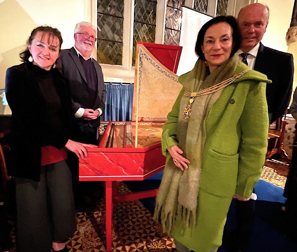 Fab event at the chapel last week,a recital with harpsichord about 18th-century female musicians by Sara Stowe, who sang and played beautifully! everyone enjoyed sherry and nibbles afterwards. <a href="/AlmshouseAssoc/">AlmshouseAssociation</a> <a href="/AlmshouseFund/">AlmshouseAssocFundraising</a>  <a href="/wellscathschool/">WellsCathedralSchool</a> <a href="/VisitWells/">Visit Wells</a>  #heritage #harpsichords