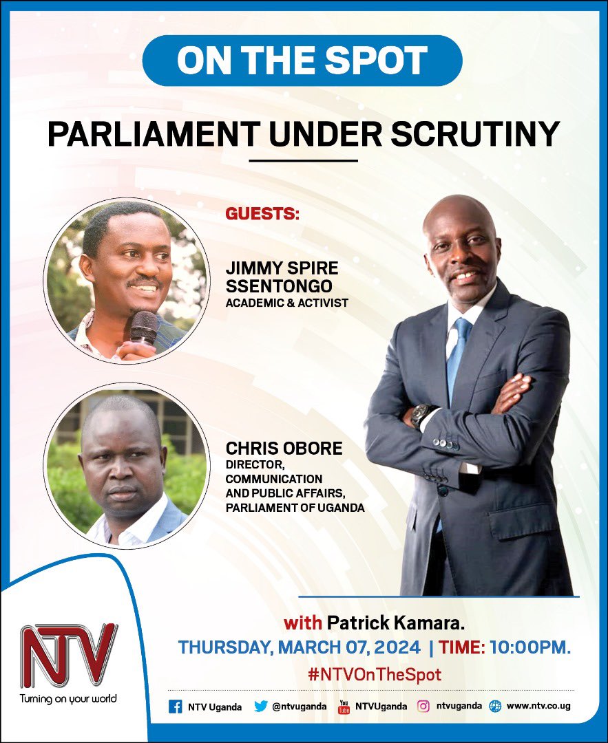 Tonight …
#UgandaParliamentExhibition