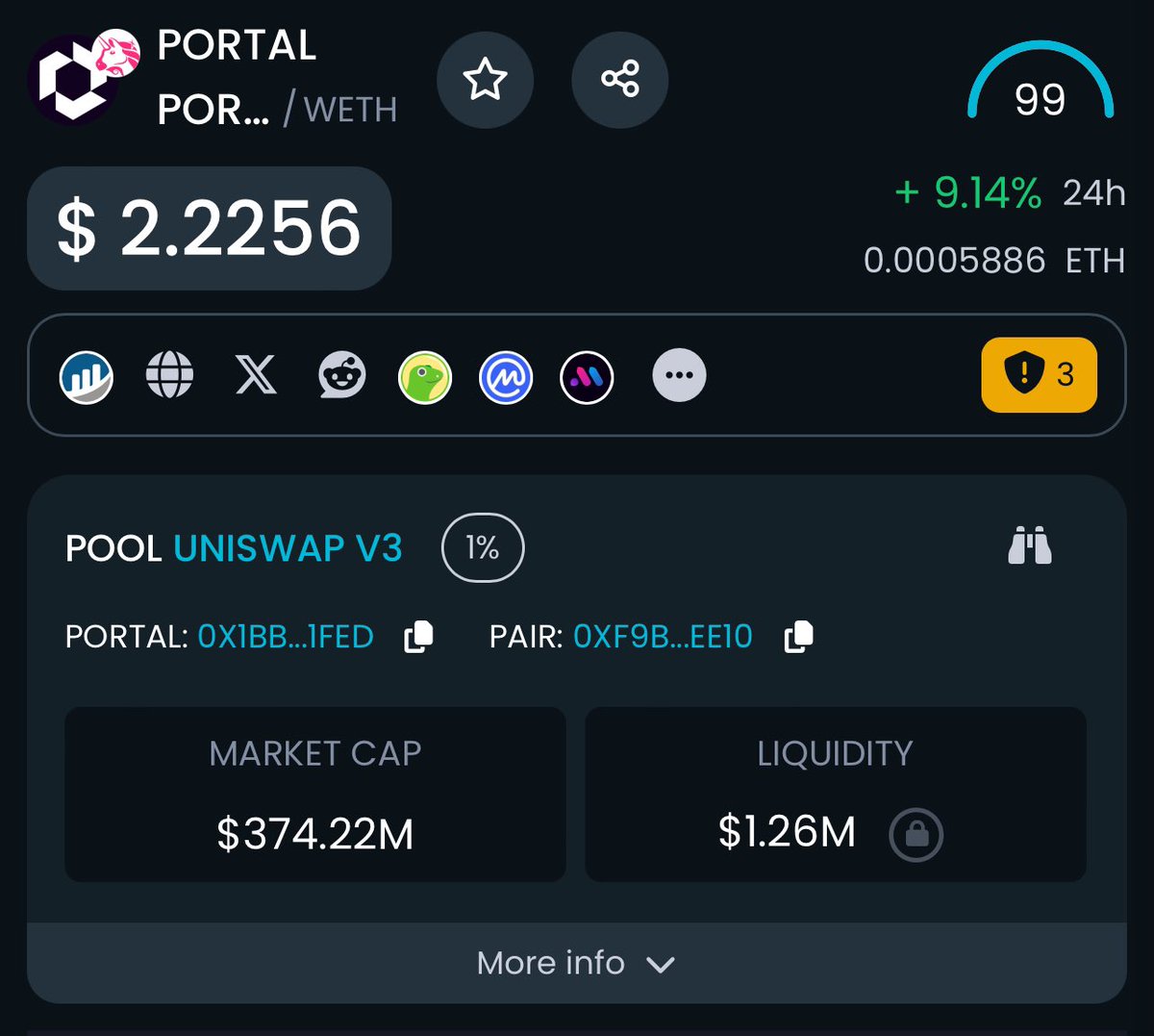 realflecks's tweet photo. DO THE MATH!!!

USE YOUR LOGIC!!

Current @Overlord_xyz Creepz floor is 2.99 eth / $11,300…

Current $portal price is $2.22

Each creep is packed with 2620 $portal over the next 9 months..

So, you spend $11,300 today to buy floor..

That floor creep is packed with $5,816 of $portal and current price (pssst it will go up with partnerships, use cases, burn mechanisms etc)

If $portal goes to $4, your creep is FREE!!!

but wait 👇👇👇

Then, you are also guaranteed..

4 MORE AIRDROPS!!
- 2nd $portal airdrop
- $odyssey drop
- $somo airdrop
- $dmt drop

Make your eth work for you!!  

Passive income will be king this cycle..