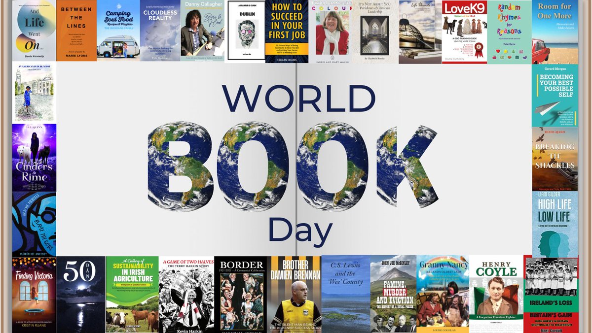 Happy World Book Day 🌎

We are proud to showcase over 250 Titles on our website by over 150 Irish Authors 🇮🇪

buythebook.ie
Ní neart go cur le chéile

#worldbookday #worldbookday2024 #irishauthors #authorsoftwitter #selfpublishing #authorcommunity #readingcommunnity