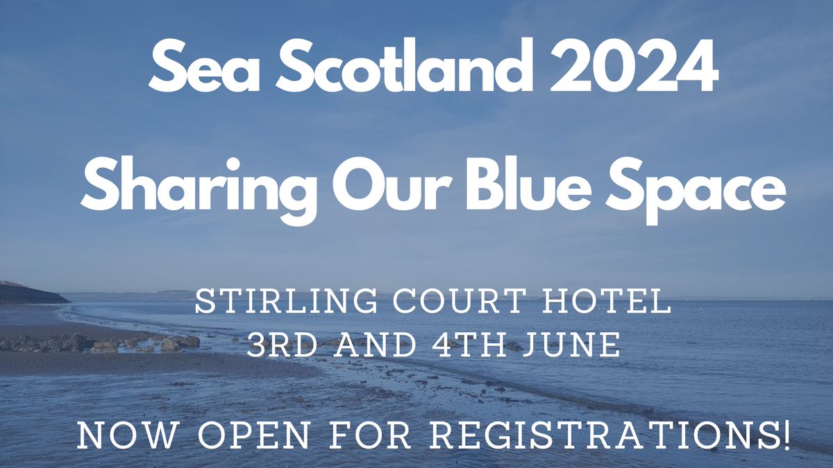 ⚠️Early bird tickets for Sea Scotland 2024 are now released!🥳 Join us on the 3rd and 4th of June to discuss marine planning, nature restoration, just transition and inclusivity of marine policy processes.🌊 Secure your discounted tickets!👉bit.ly/3T15r2e