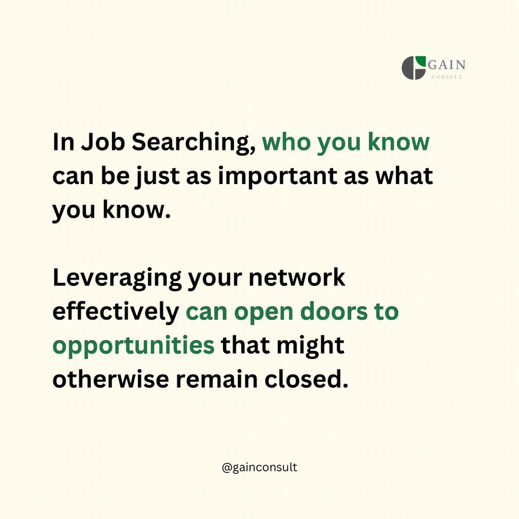 When it comes to landing your dream job, who you know can be just as important as what you know. Leveraging your network effectively can open doors to opportunities that might otherwise remain closed. 

#Networking #ProfessionalConnections #IndustryNetworking #SHRM #HR