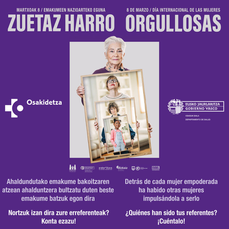 osakidetzaEJGV's tweet photo. 🏥🚺 Berdintasunean parte hartzeko I. Foroa antolatu dugu, Emakumeen Nazioarteko Eguna dela eta ➕ https://t.co/9bh3ybNN41

↪️Datorren ostegunean, martxoaren 14an, egingo da Gasteizen. Bertan, sexu-jazarpenaren aurkako protokoloa eta Berdintasun Planaren hedapena aurkeztuko dira https://t.co/HxO7janKIo