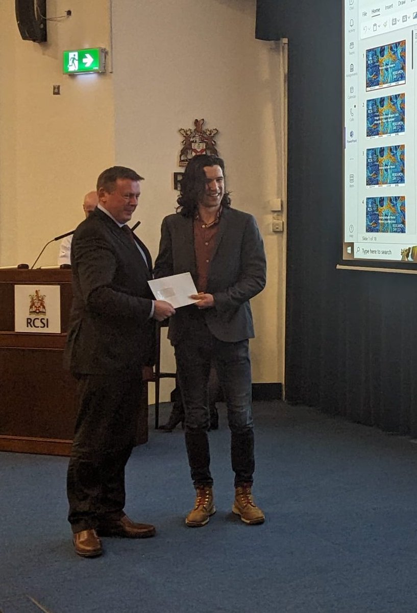 Jack Maughan (@maughan_jack) on Twitter photo Between presenting my poster and seeing my and <a href="/OptimisticBio/">Cian O' Connor</a>'s image around the place all day, RCSI Research Day was a great success! Fantastic showing from TERG researchers, and as always, productive and fascinating conversations. Between presenting my poster and seeing my and <a href="/OptimisticBio/">Cian O' Connor</a>'s image around the place all day, RCSI Research Day was a great success! Fantastic showing from TERG researchers, and as always, productive and fascinating conversations.