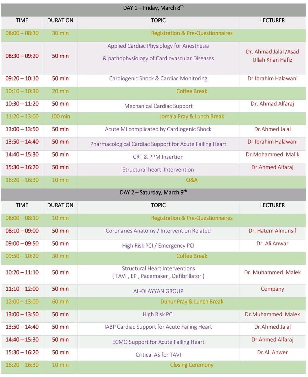 Cath lab challenges for non cardiac anasthestist .. 
will exciting, interesting & informative for all who interest