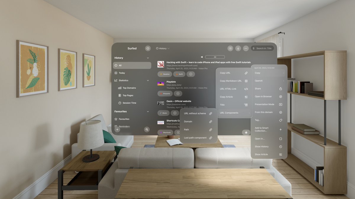 Surfed • History & Bookmark Manager tweet media