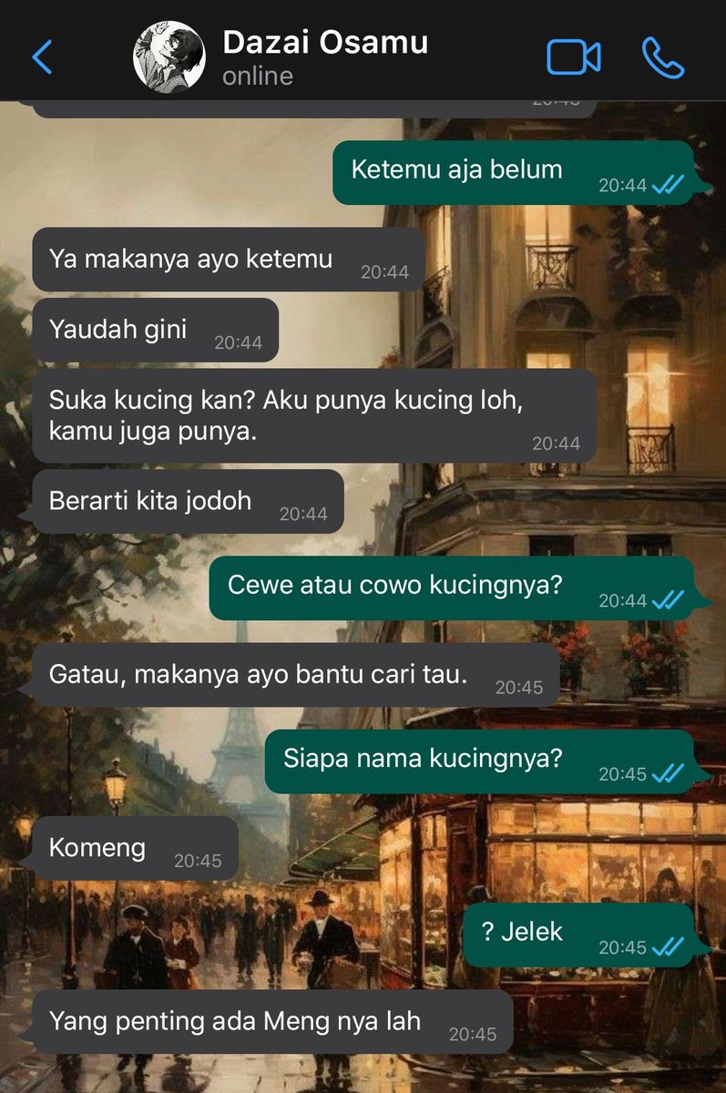 Doestoev's tweet photo. #Soukoku one-tweet fic/au

Kucing meng. https://t.co/6091biKj2j