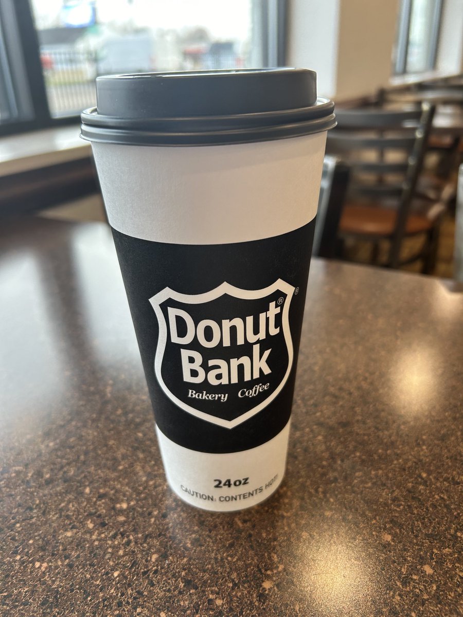 sammytwitt's tweet photo. Yesssss!   Highlander Grog for the win!!!   From the best coffee/donut shop on the planet!!!!   ⁦@Donutbank⁩ https://t.co/TPQXKzEgty