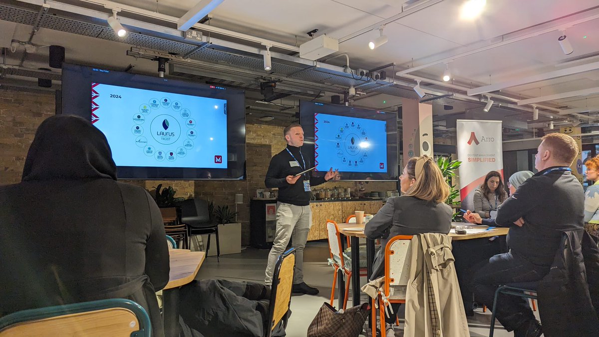 imzackgrimes's tweet photo. Great to wrap up the morning sharing an insight on how we have built scalable marketing operations across the @LaurusTrust
#MarCommEd https://t.co/MEqfx230wT