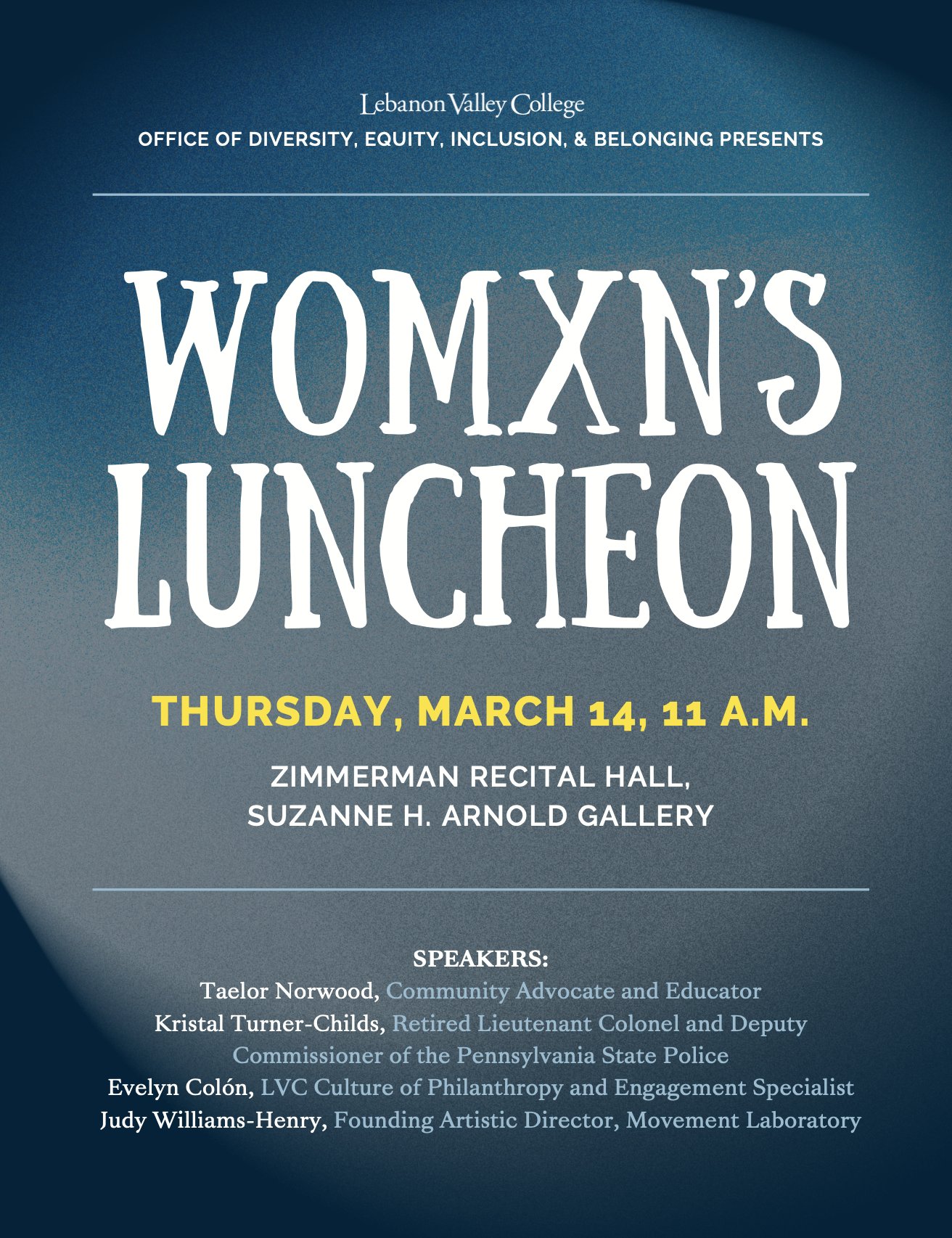 LebanonValleyCollege on X: "Add this to your Thursday calendar! #GoLVC  https://t.co/fUbINP7dQR" / X