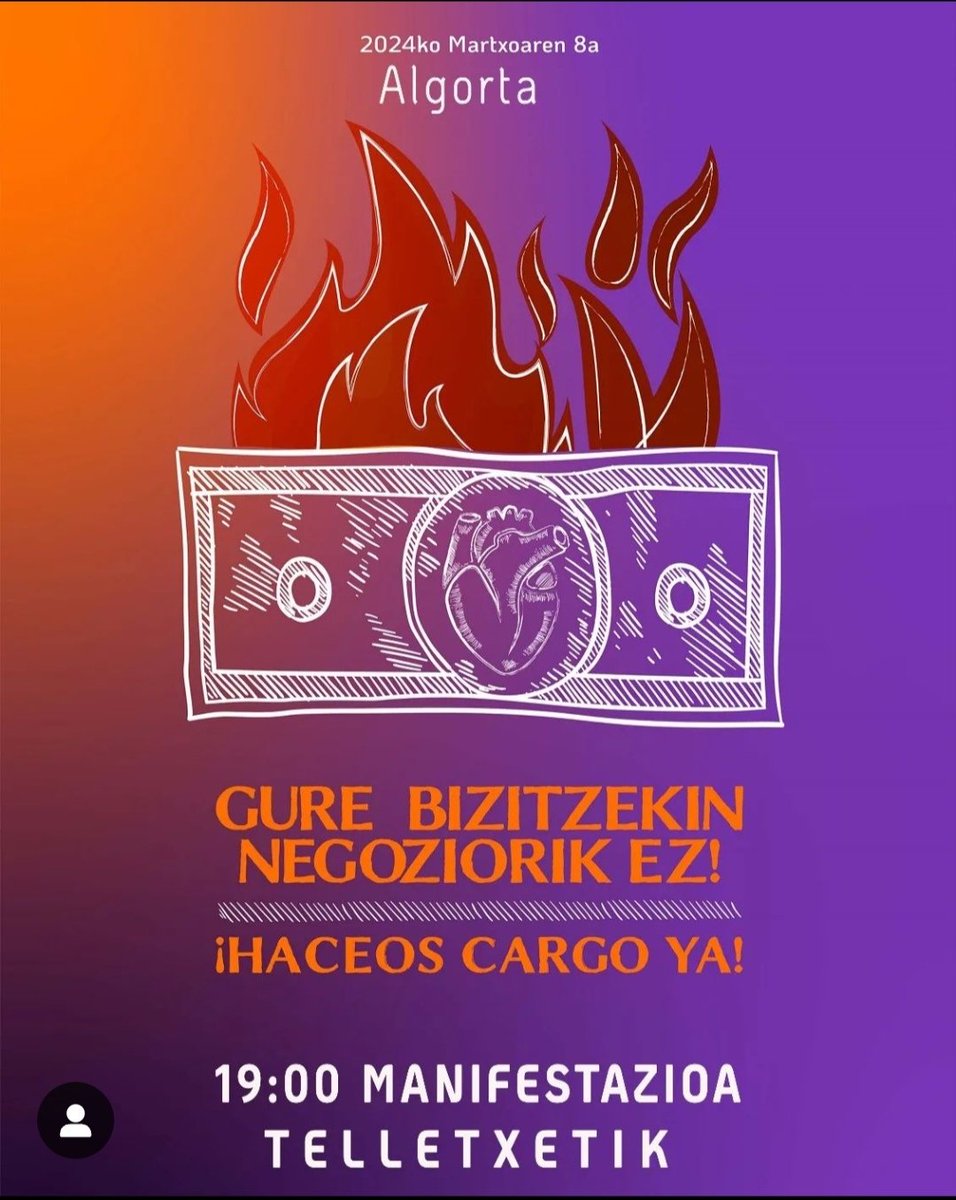 Martxoaren 8rako, manifestazioa deitu du Algortako Mugimendu Feministak.

<a href="/algortakoMF/">Algortako Mugimendu Feminista</a>

#LantzeanBehin #Getxo #UribeKosta #albisteak #euskaraz