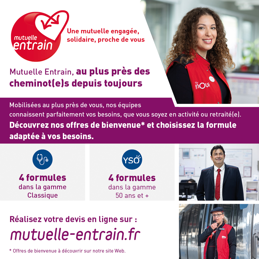 UNSAFerro_Off's tweet photo. // VOTRE SANTÉ // Actif ou retraité, avez-vous déjà regardé les formules de protection proposées par la #MutuelleEntrain, partenaire de l'@UNSAFerro_Off ❓
En savoir plus ▶ https://t.co/NjgYdoRzVn https://t.co/6hXGWxwQrz