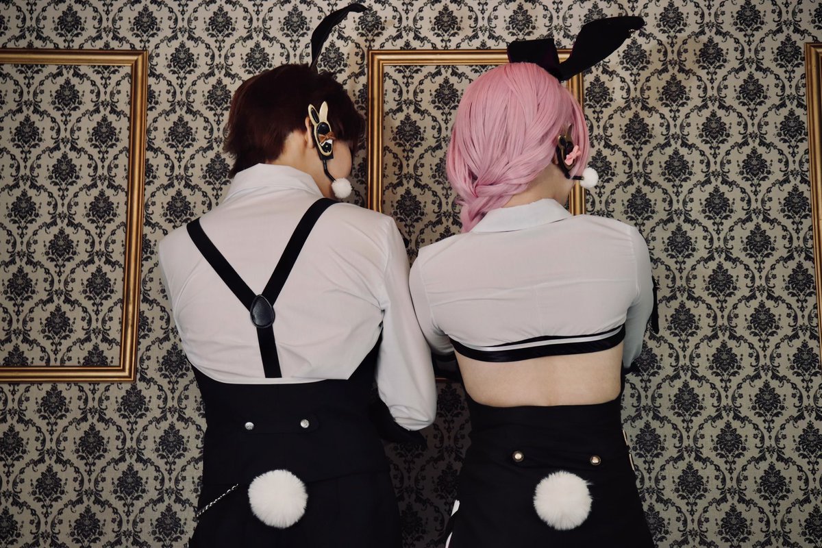 kw_00's tweet photo. コスプレ／エリオスR
🐰🐰

🦋@yusura227 
🔨@kw_00
📸@luce88lm 

#エリオスR_cos https://t.co/Fi0781PsiD