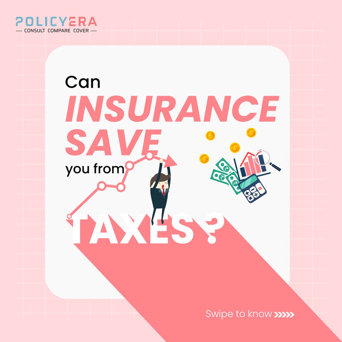 PolicyEra's tweet image. Unlock Tax Savings with Smart Insurance Choices!

Learn how to maximize your savings while securing your future with PolicyEra

#policyera #TaxSmart #insurancehacks #taxsaving #investment  #finance #mutualfunds #financialfreedom #investing #sip #financialplanning #elss #tax