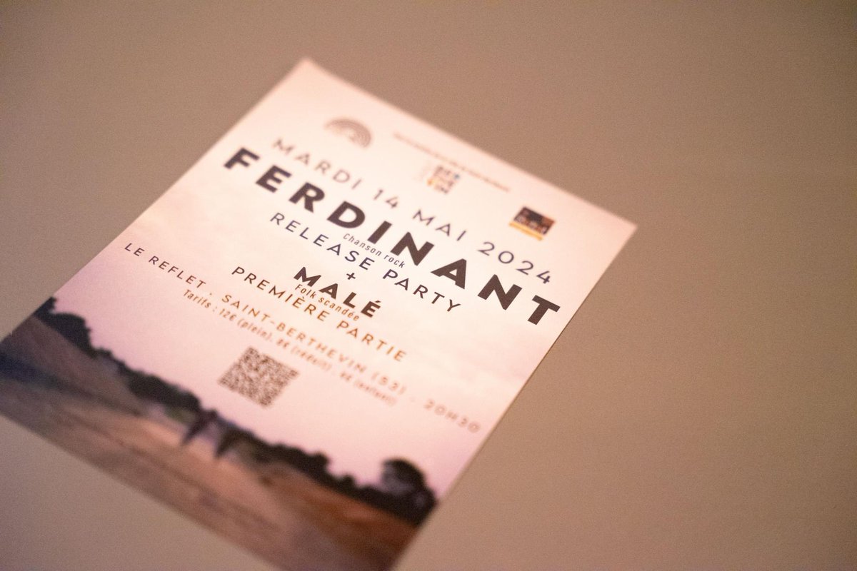 Dans le cadre de #cinqtrois, Ferdinant est au <a href="/6PAR4/">6PAR4</a> pour 3 jours pour un coaching scénique avec  Ghislaine Lenoir ! 

Les actus  :
- Un nouveau clip "Le temps qui reste" : bit.ly/3v0akRb
- Un nouvel album le 22 mars prochain
- Une Release Party au Reflet le 14 mai