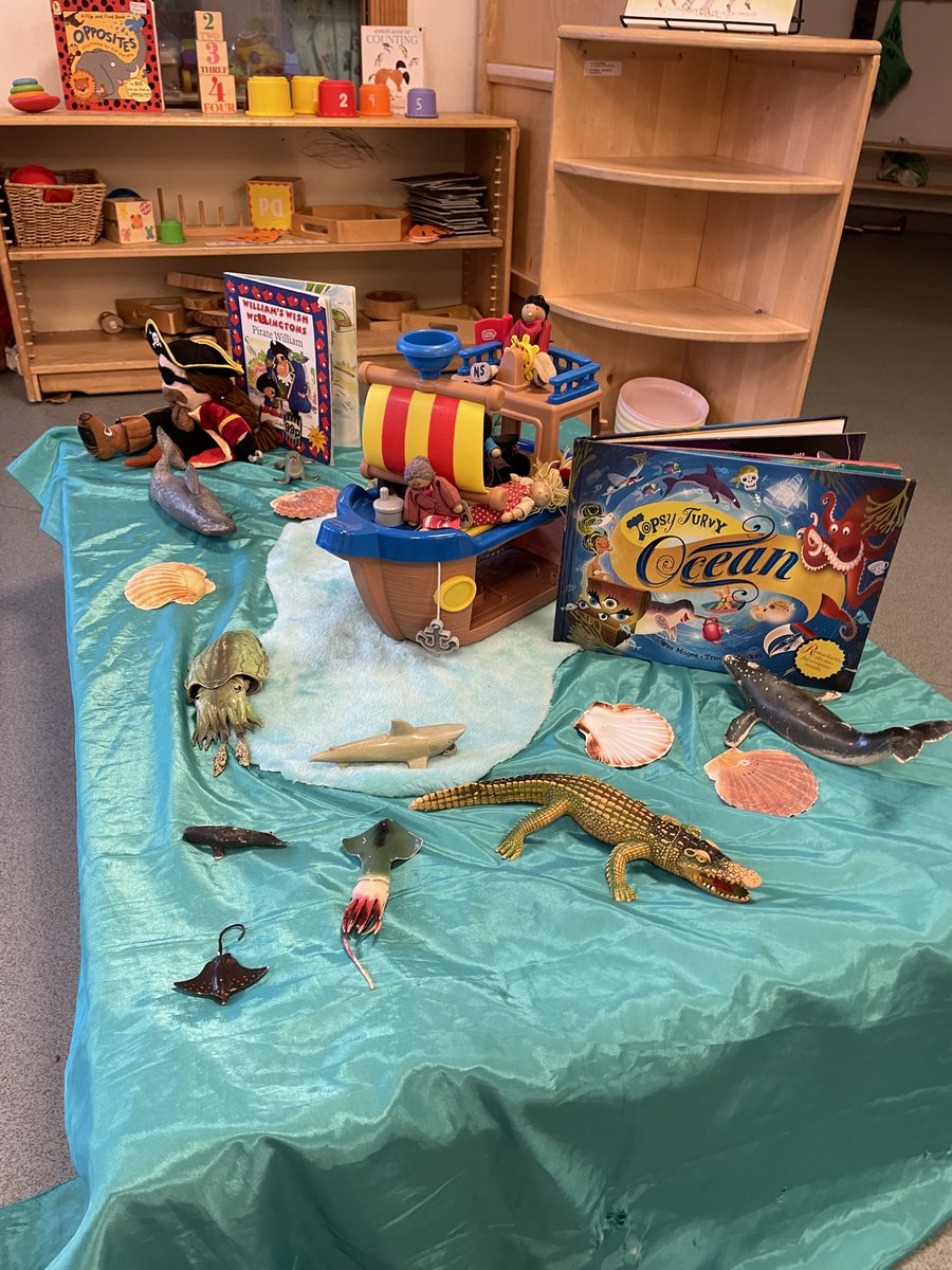 NurserySlade's tweet photo. We were all ready this morning for World Book Day 2024. We all dressed up as pirates and celebrated all the fantastic fiction based on pirate adventures. #worldbookday #piratesloveunderpants #pirateadventures #weareallreaders #picturebooks #welovereading #pirateships https://t.co/MtWK0FC8vD
