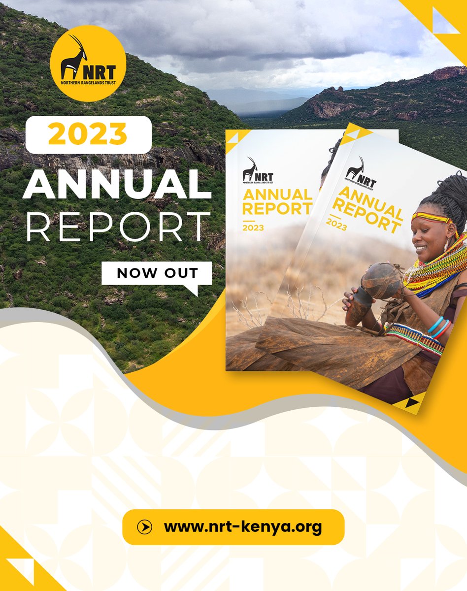 NRT_Kenya's tweet photo. Our #2023AnnualReport is here filled with achievements &amp;impactful stories!
Join us in celebrating the incredible progress made by our 45 conservancies in transforming lives in Kenya &amp;Uganda. Thanks to all our partners for their commitment.
View report➡️https://t.co/VwYCH1Rb90 https://t.co/9uPJKuQcXM