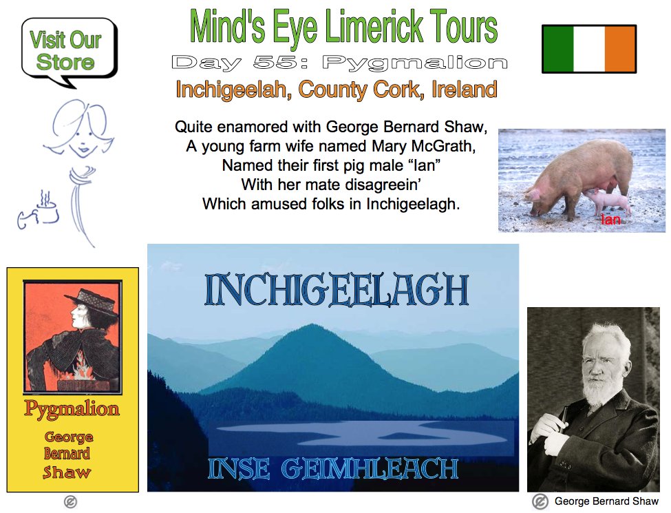 #Limerick #entertainment #humor #store #Inchigeelagh #Cork #GeorgeBernardShaw #Pygmalion zazzle.com/store/mindseye…