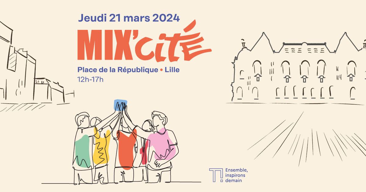 Venez rencontrer les associations et partenaires de l'université à l'occasion de Mix'cité 2024 🎊

Rendez-vous le jeudi 21 mars 2024 à partir de 12h, place de la République en plein cœur de Lille, pour découvrir le village associatif📍

Au programme 👇
mixcite.univ-lille.fr