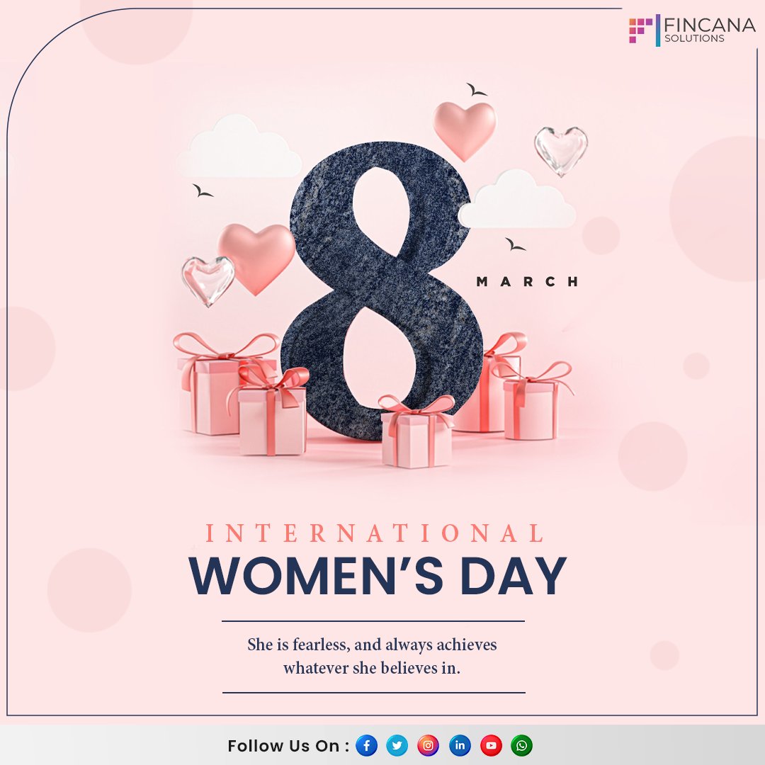Here's to women who inspire, empower, and lead with grace. Wish you all a very happy International Women's Day.
.
.
#internationalwomesday #womenempowerment #leadingwithgrace #womeninfluence #inspiringleaders #rolemodelwomen #womenpower