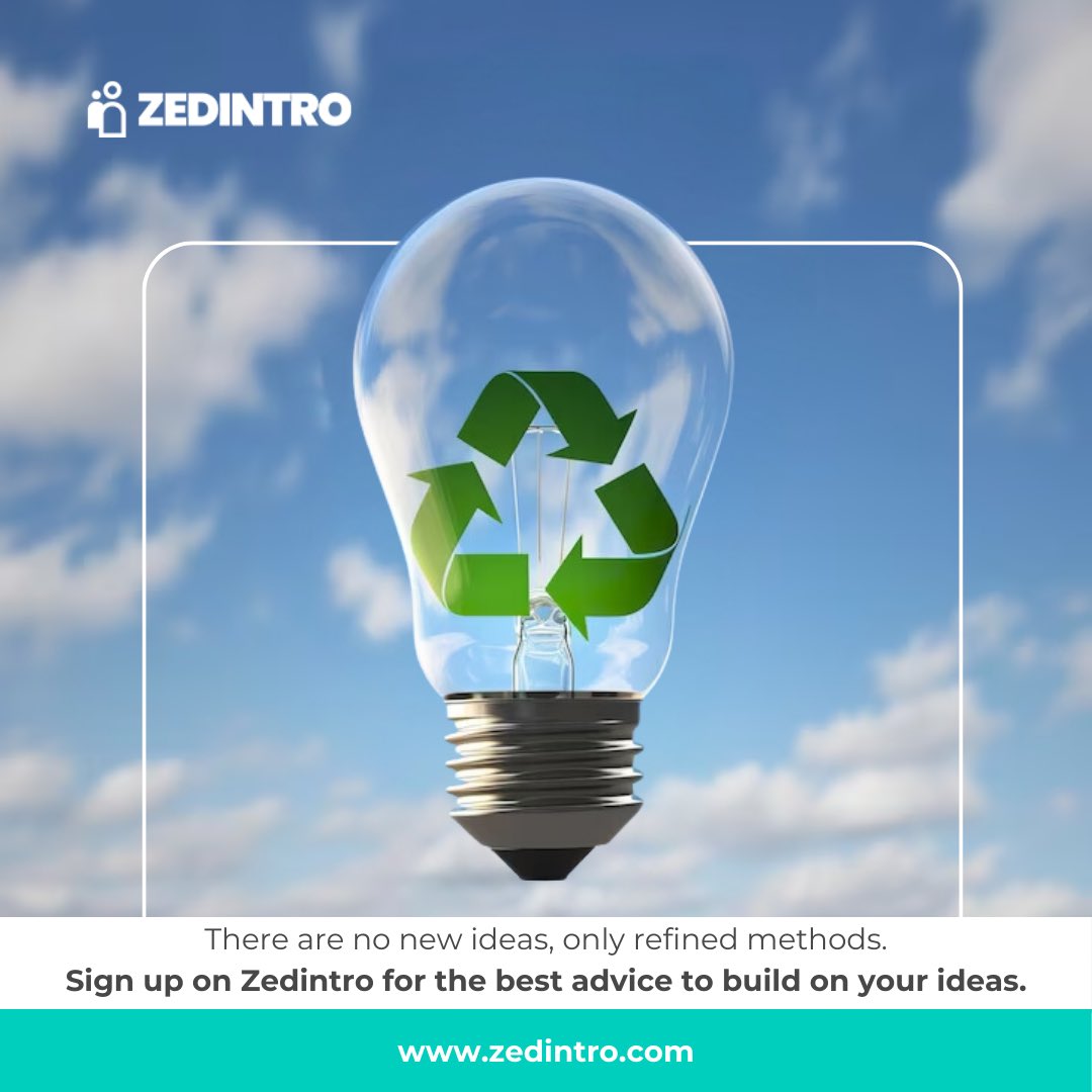 zedintro's tweet image. Unlock the full potential of your idea.

Sign up on Zedintro to speak with experts ready to guide you.

Visit zedintro.com to get started now.

#zedintro #careerdevelopment #expertadvice #careergrowth #businesselevation