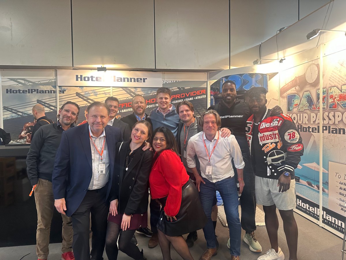 hotelplanner's tweet photo. Here is our amazing team at ITB Berlin. Come see us. We're at Hall 8.1 / Stand 112. #ITBBerlin #ITBBerlinConvention #ITBTogether @ITB_Berlin https://t.co/q9XRb5Wu4d