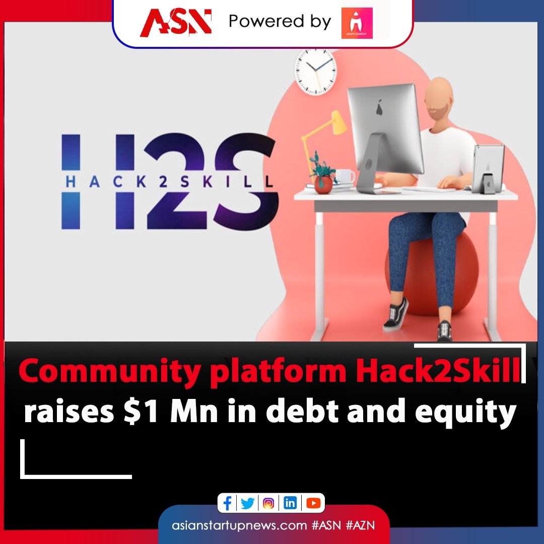 Samkit Sharma's <a href="/hack2skill/">Hack2skill</a>, a community engagement platform for technology innovators, has secured $1 million in its first funding round.

This news article is Powered by <a href="/adoptstartup/">Adopt Startup</a>

#asianstartups #entrepreneurship #innovation #technews #funding #successstories