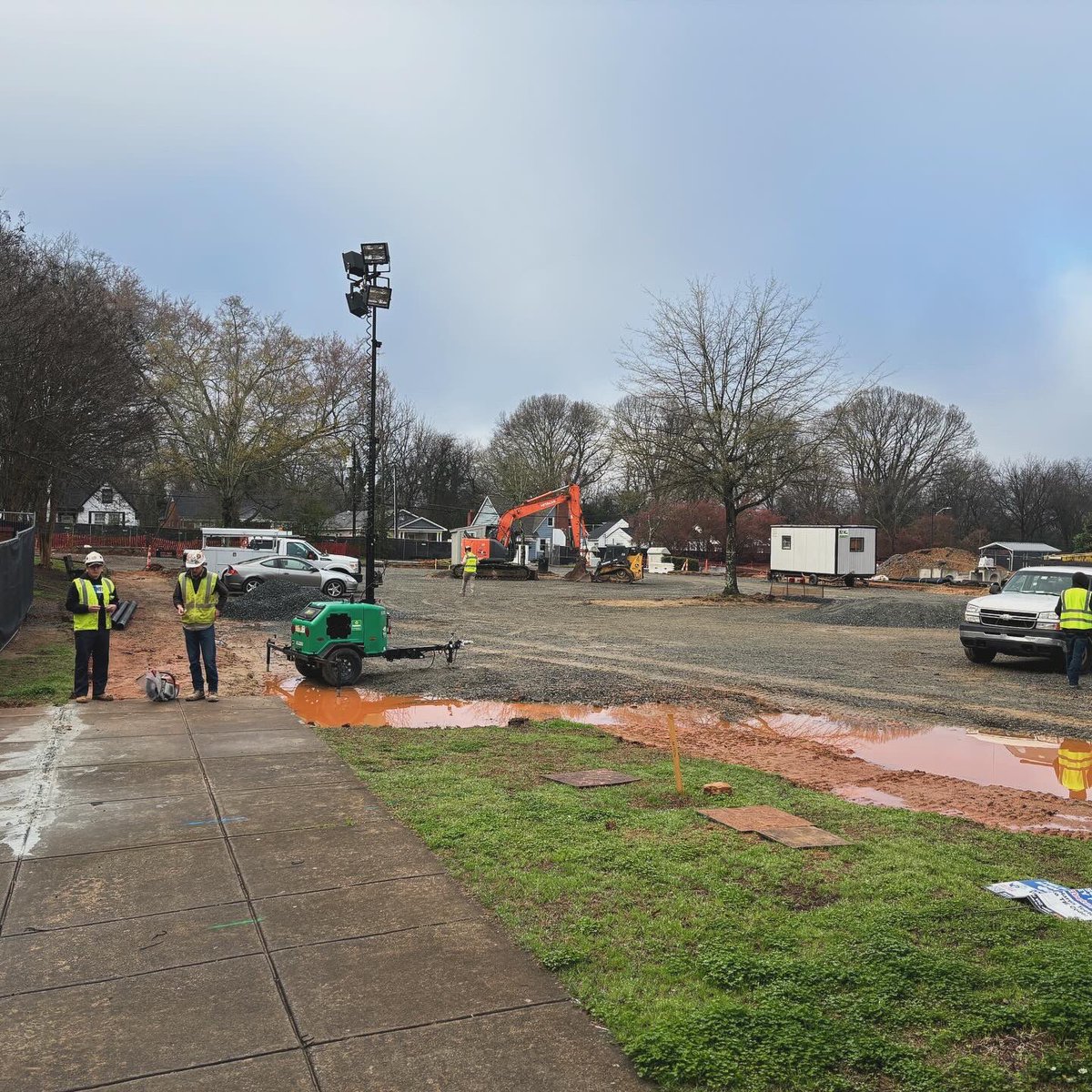 Today, we visited Northwest School of the Arts to engage with students about our project. We showed them a fly-through of the design, and they were thrilled to see how beautiful it would look. We also discussed the role of arts in our careers. <a href="/CharMeckSchools/">Charlotte-Mecklenburg Schools</a>