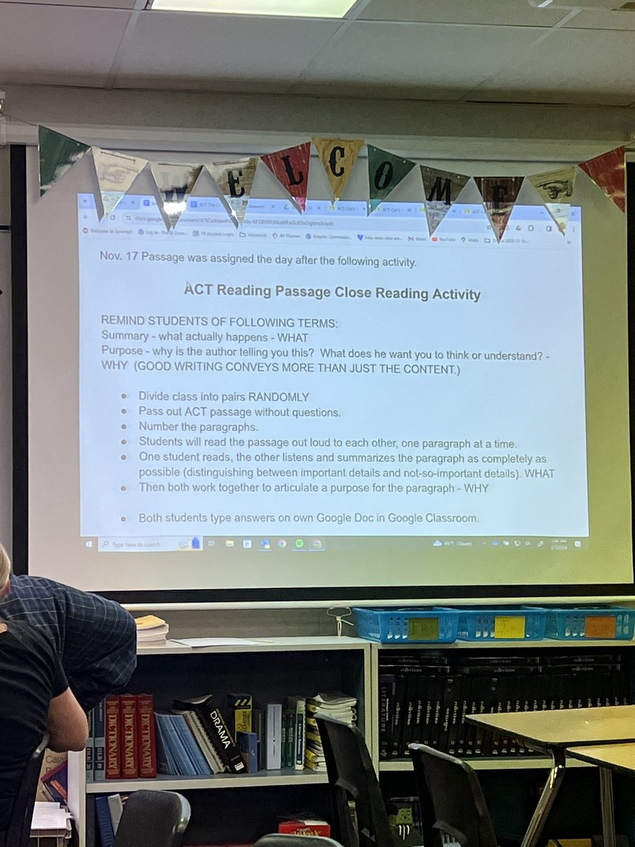 “Best Practice PLC” is my favorite each quarter! Each grade level PLC shared a strategy that is working for them. 9th shared ACT Eng instruction, 10th shared ACT reading practice, 11th shared a Vocab game, &amp; 12th shared Choice Reading ideas.  <a href="/OlatheEastHawks/">Olathe East High School</a>