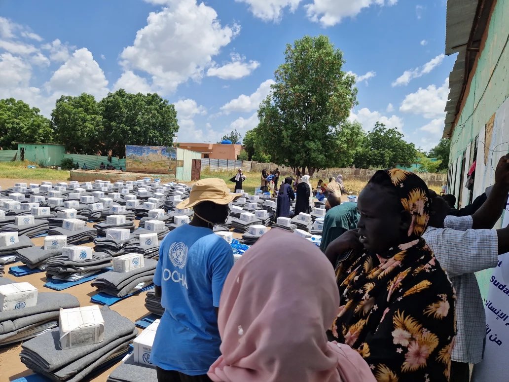 And update from Sudan according to the UN OCHA:

The number of people displaced by conflict since 15 April inside and outside of Sudan has reached 8.1 million.

#KeepEyesOnSudan