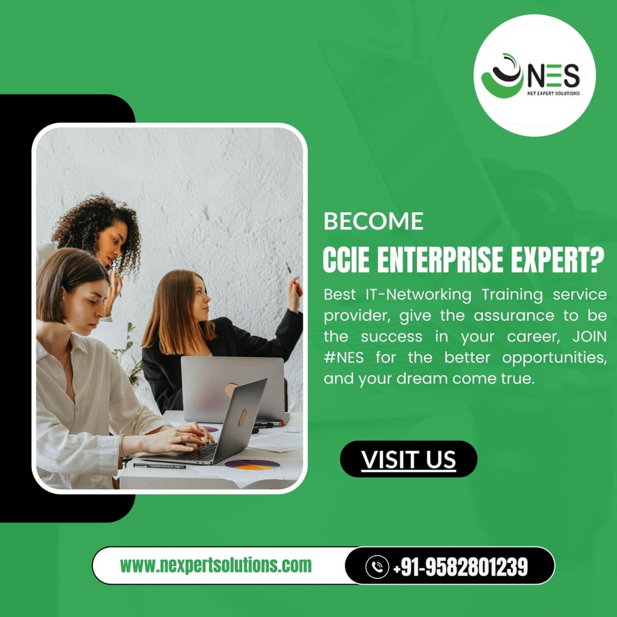 NESnetworking's tweet image. Become CCIE enterprise expert?
 𝘃𝗶𝘀𝗶𝘁 𝘂𝘀: nexpertsolutions.com
𝗖𝗼𝗻𝘁𝗮𝗰𝘁 𝘂𝘀: +91-9582-801-239
𝗘𝗺𝗮𝗶𝗹: info@nexpertsolutions.com
#CCNAtoCCIE #CCIEEnterpriseInfrastructure #CiscoCertification #NetworkConfiguration #NetworkSolutions