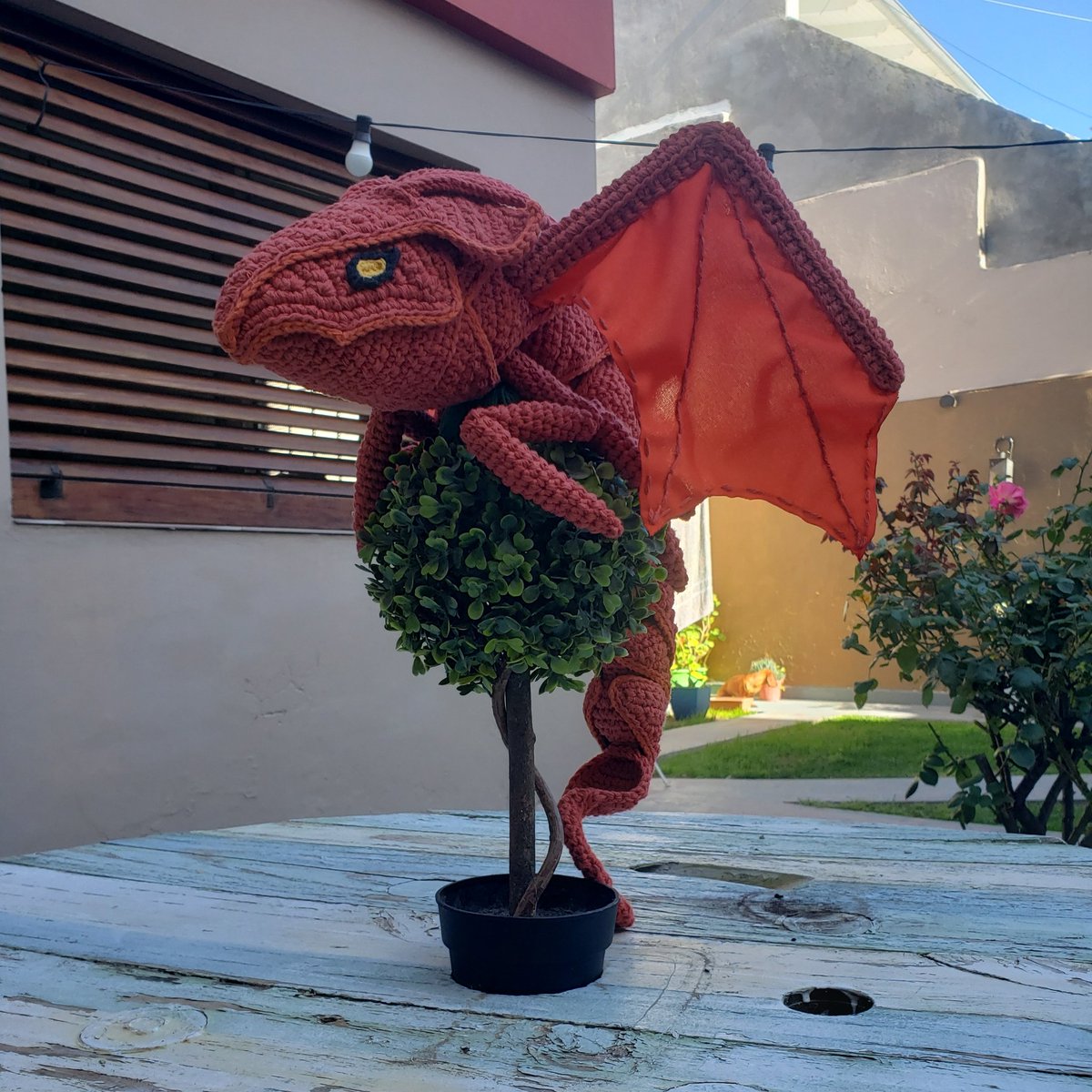 Bueno, les presento mi 2do proyecto grande: un Chiri chiri.
Obviamente hay hilo de fotos con todos los detalles!
#KqAmigurumis #artshareCA