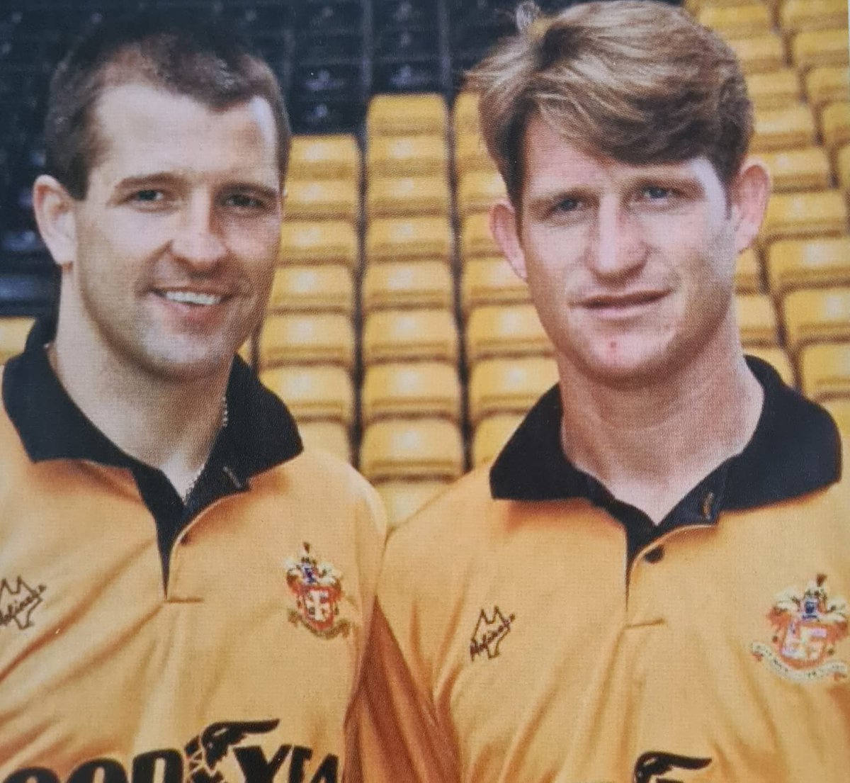 WOLVES @Wolves #SteveBull and #AndyMutch ..... deadly striking partnership