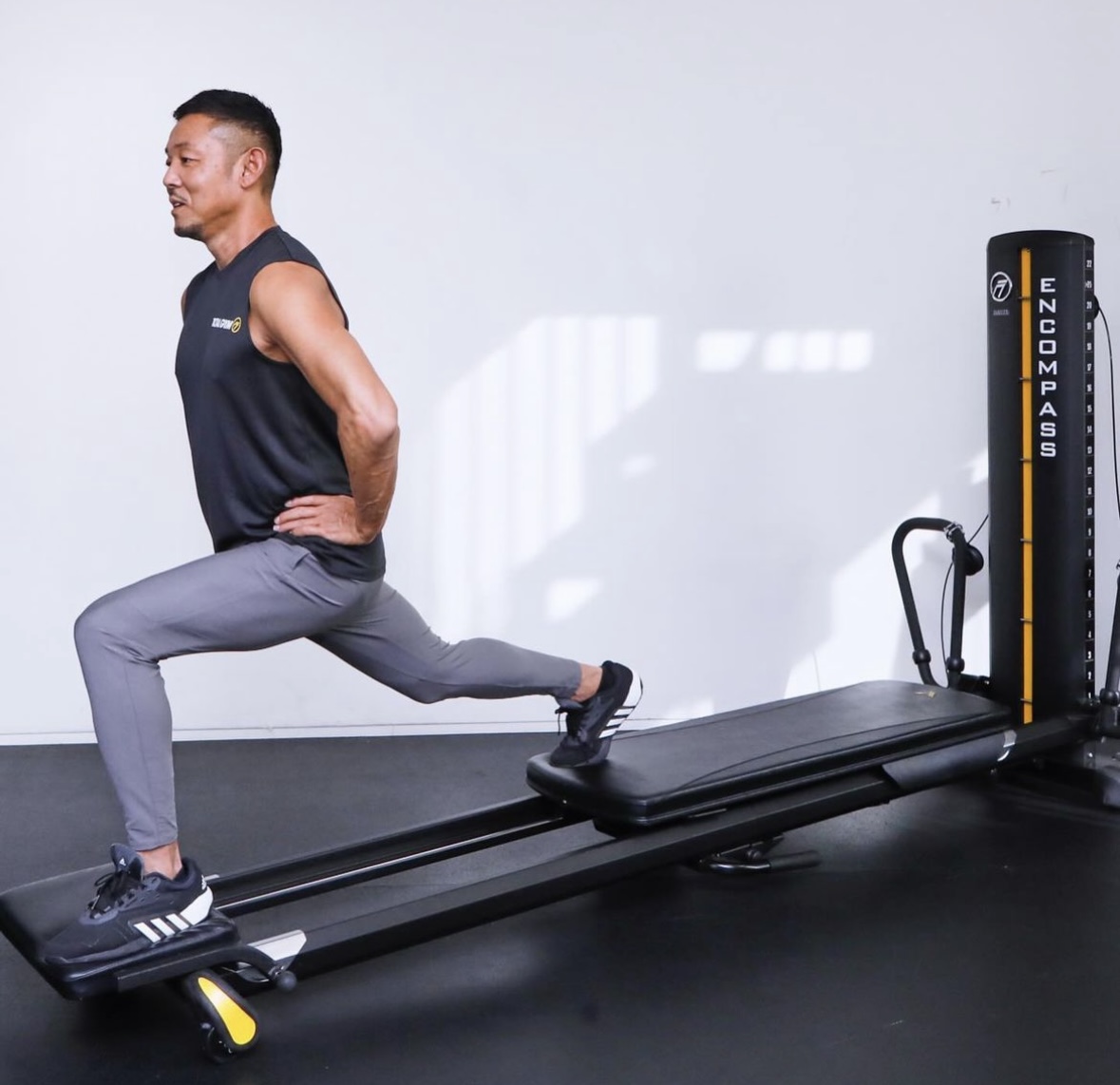 The Standing Platform facilitates proper body alignment during Pilates and other exercises while it provides dynamic instability toward improving balance, flexibility and coordination! Click here to find out more: zurl.co/1C33 #functionaltraining #pilates