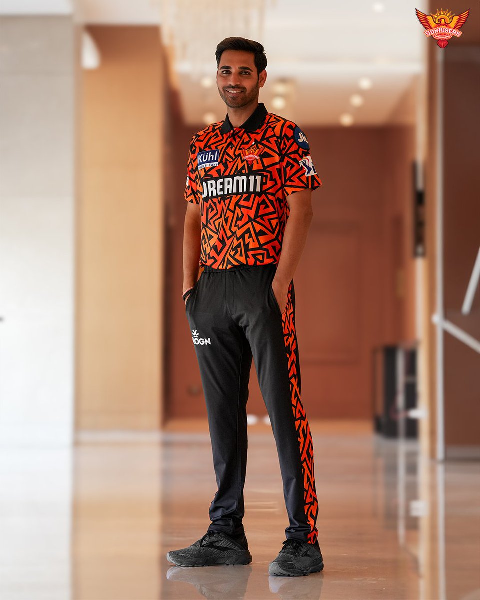 SunRisers's tweet photo. Fire kit. Fire player. All set for a fiery #IPL2024 😎🔥

#PlayWithFire https://t.co/DCPpfVkUas