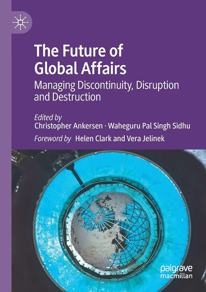 On #WorldBookDay2024 allow me to harken back to a book that my colleagues and I @NYUCGA put together a few years ago. The book explores how the future (which is now!) involves discontinuities, disruptions, & the possibility of destruction. link.springer.com/book/10.1007/9…