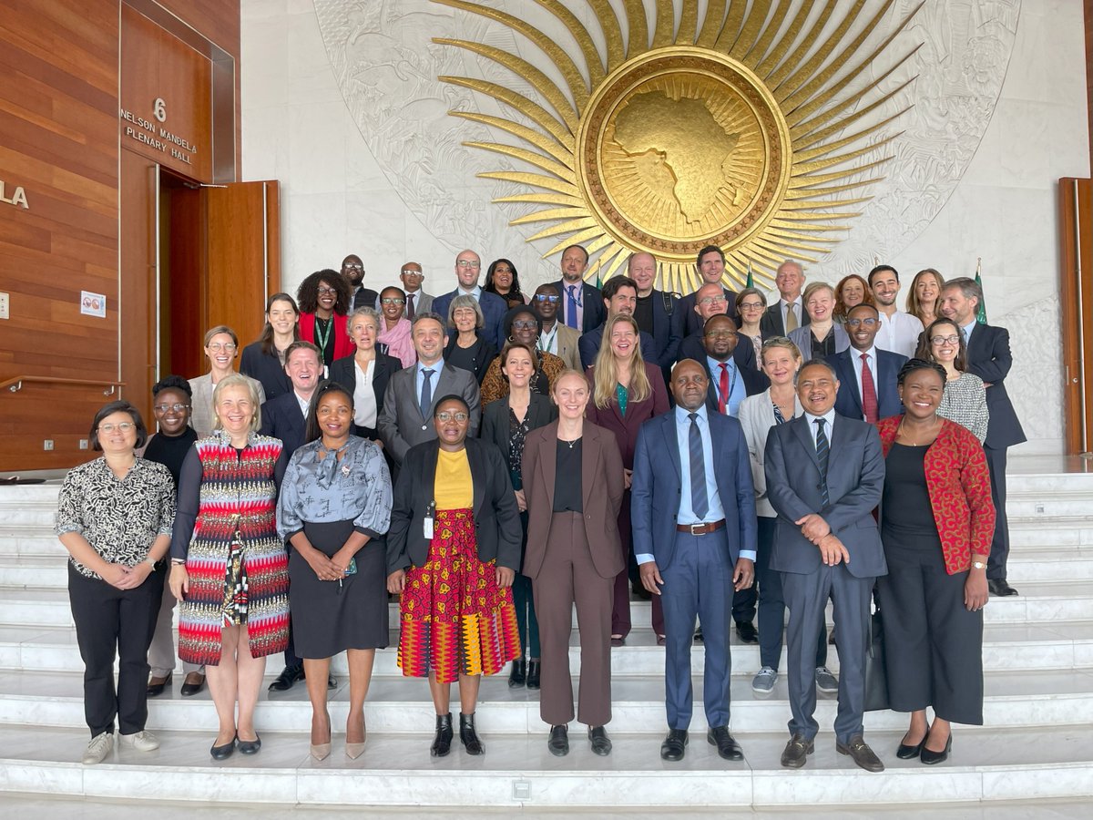 AUC’s Directorate of Sustainable Environment and Blue Economy (#SEBE) met with a high-level delegation composed of representatives from the Czech Republic, Denmark, Ethiopia, Finland, France, Germany, Italy, Kenya, Norway, Poland, Portugal, Spain, Sweden, and Switzerland...